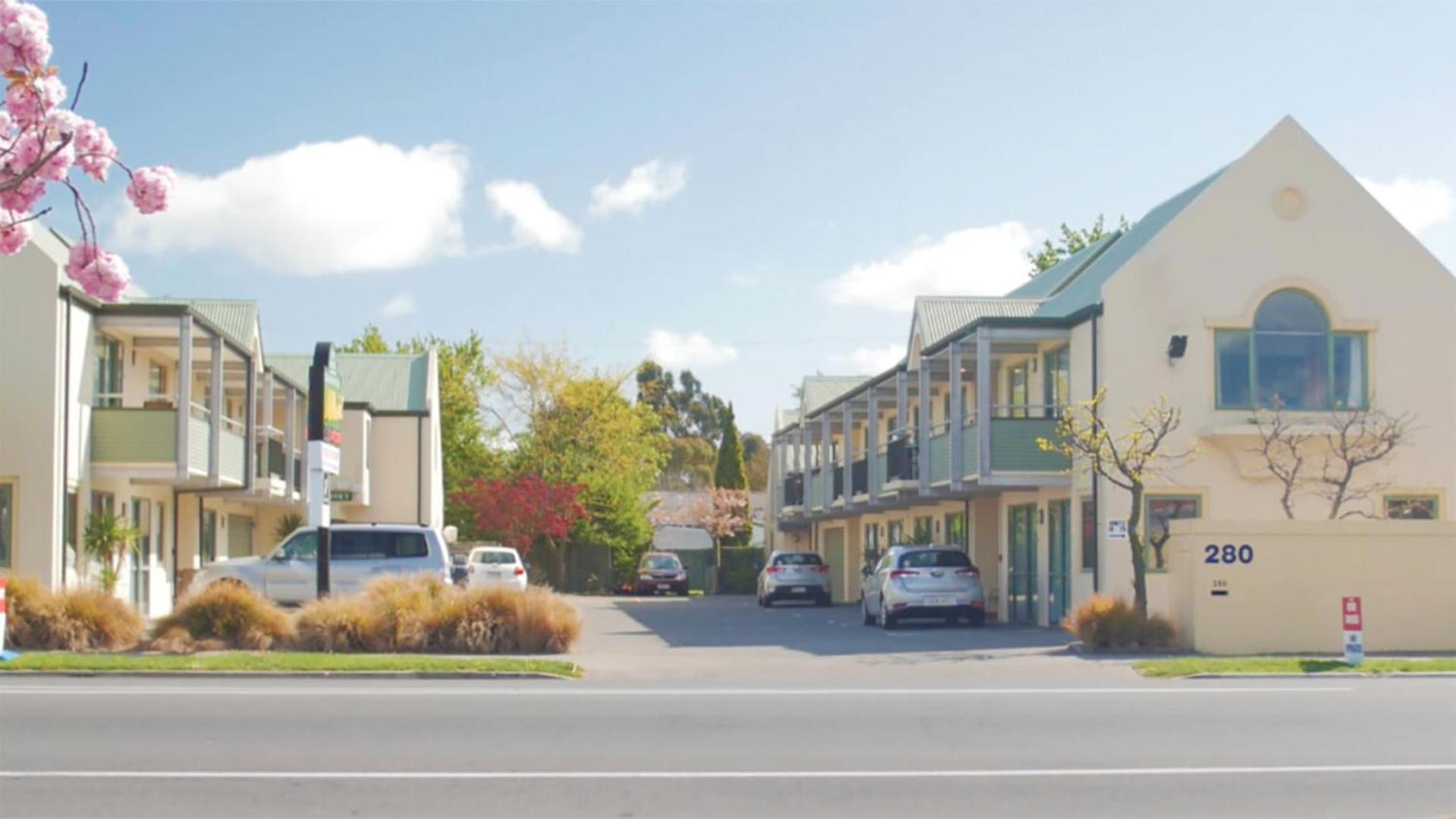 Asure Christchurch Classic Motel & Apartments Exterior foto